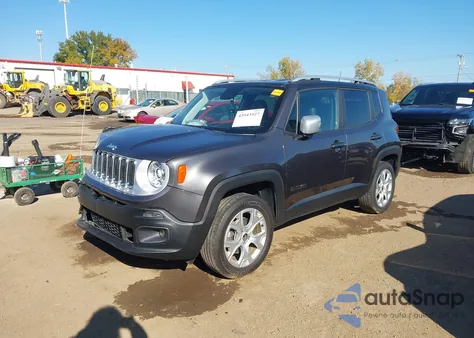 2018 Jeep Renegade Limited 4X4 from USA, damaged, VIN ZACCJBDB5JPJ10018